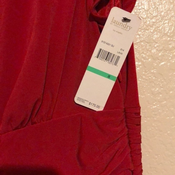 Laundry Red Dress - Picture 4 of 5
